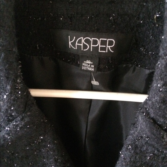 KASPER gently worn black jacket - Picture 3 of 3